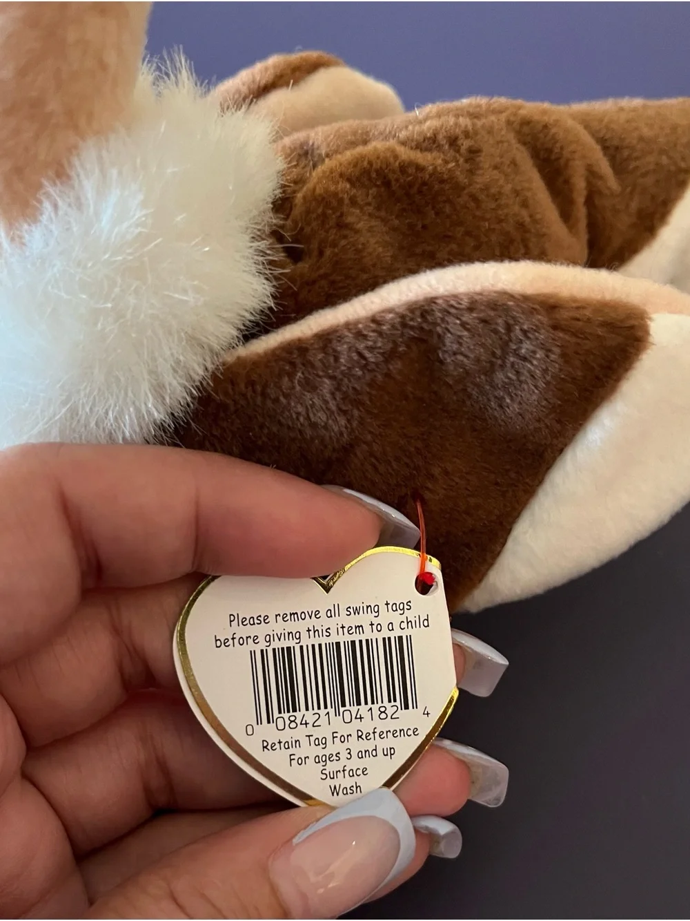 Stretch the Ostrich Beanie Baby